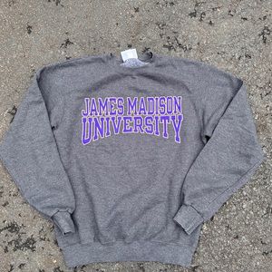 Jmu vintage champion crewneck hoodie